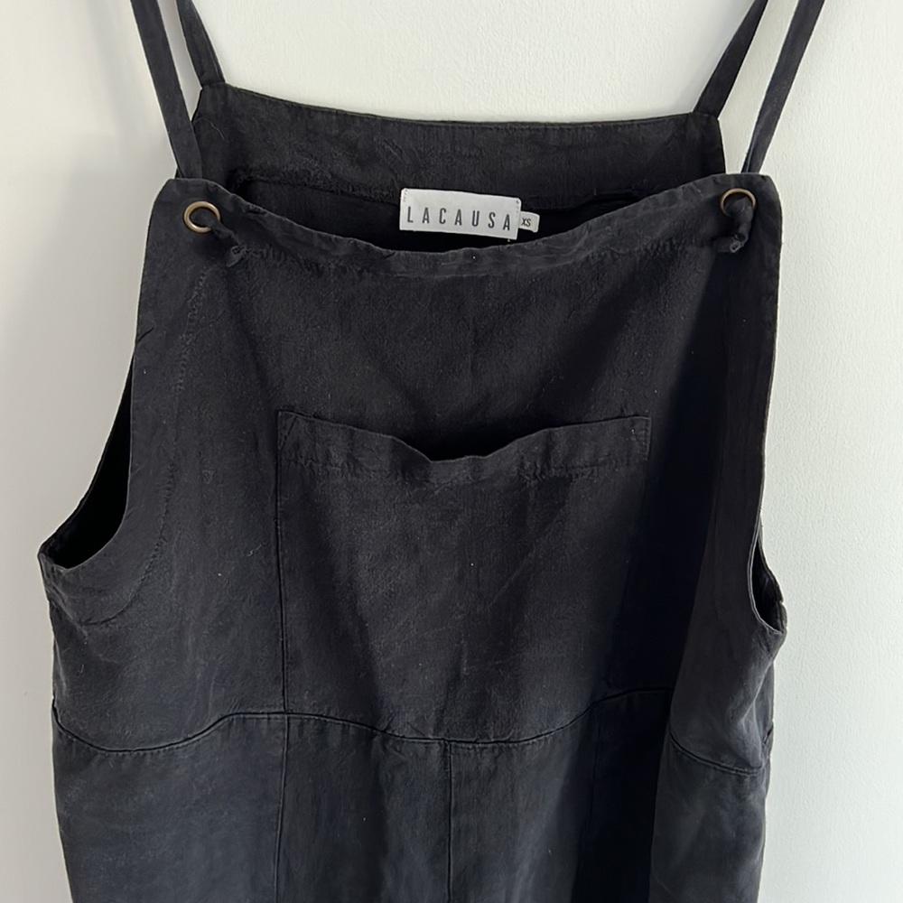 LACAUSA Silk Jumpsuit